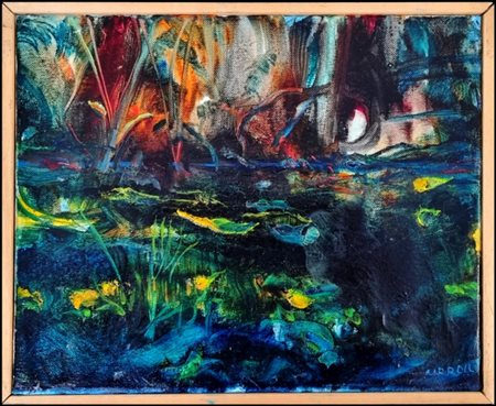 CARROLL ROBERT Painesville 1934-2016 “Surface tension” 