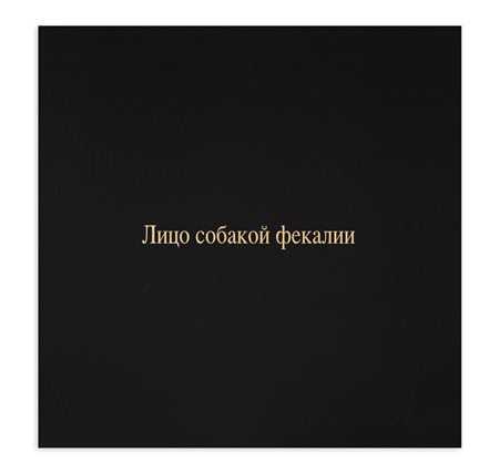 DALILA CROTTI (1983) - Face of shit, 2007