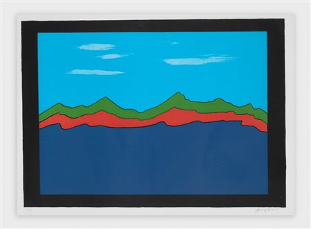 FRANCO ANGELI (1935-1988) - Senza Titolo