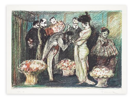 SALVATORE FIUME (1915-1997) - Senza Titolo