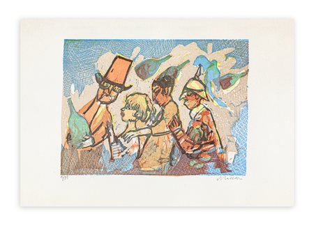 MINO MACCARI (1898-1989) - Senza Titolo