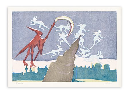 MINO MACCARI (1898-1989) - Senza Titolo