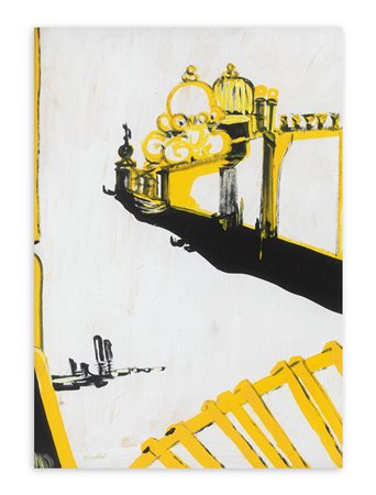 REMO BRINDISI (1918-1996) - Senza Titolo (Venezia), 1974 circa