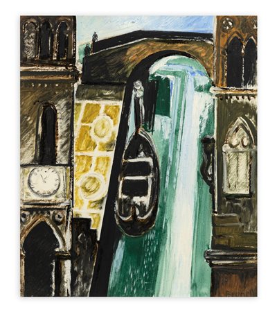 LINO BRUNELLI (1931-2021) - Venezia dogale, 1974