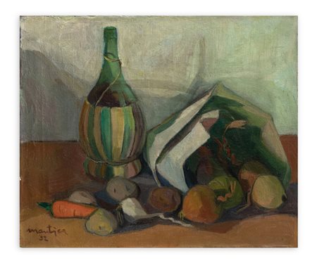 ALFREDO MANTICA (1903-1996) - Natura morta, 1952