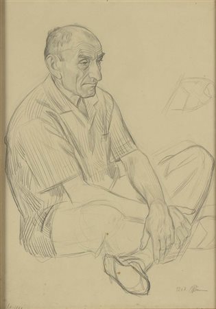 ARTISTA DEL XX SECOLO: Uomo seduto, 1967