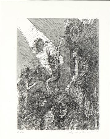 ANGELO CANEVARI (Roma, 1930 - Terni, 2014): Senza titolo