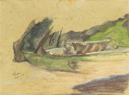 THOMAS COREY (New York, 1950): Villa Borghese a Roma