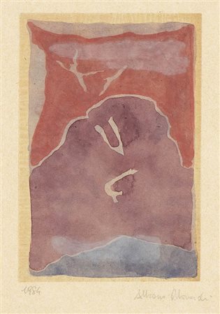 ALBANO MORANDI (Salò, 1958): Senza titolo, 1984