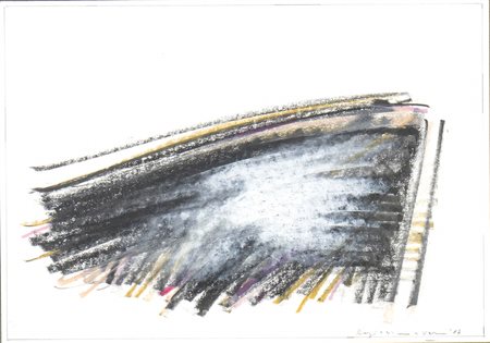 CLAUDIO VERNA (Guardiagrele, 1937): Senza titolo, 1987