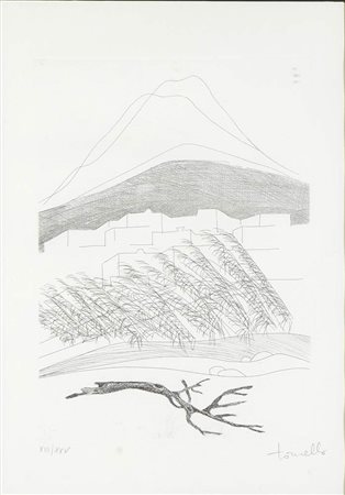 MARIO TORNELLO (Palermo, 1927 - Roma, 2010) : Senza titolo