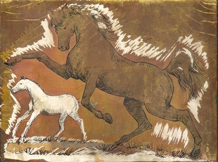 ANONIMO: Due cavalli