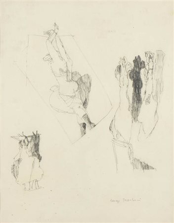 LORENZO TORNABUONI (Roma, 1934 - 2004): Studi preparatori