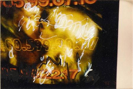 MARIO SCHIFANO (Homs, 1934 - Roma, 1998): Senza titolo 