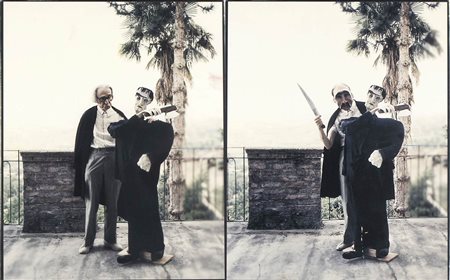 FOTOGRAFO DEL XX SEC. : Lotto di due fotografie stampate su base solida, 1998