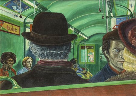 SERGIO BIRGA (Firenze, 1940 - Cannes, 2021): The tube, 1975