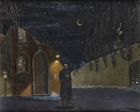 SERGIO BIRGA (Firenze, 1940 - Cannes, 2021): Il grande cimitero sotto la luna, 1981