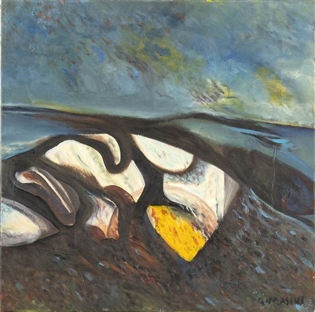 ANTONIO MASINI (Calvello, 1933 - Potenza, 2018): Senza titolo, 1988 ca. 