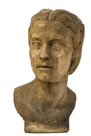SCULTORE DEL XX SECOLO: Ritratto di Isabella XII, 1944