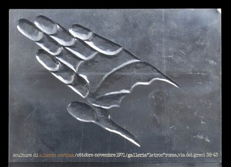 ALBERTO CORTINA (Roma, 1923 - Lucca, 2003): Bassorilievo