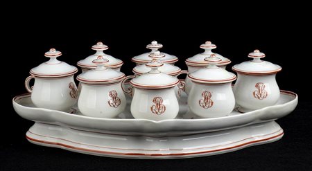 Servizio in porcellana del '900
