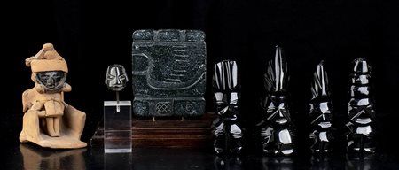 Lotto di 7 soggetti etnici