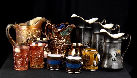 Lotto composto da 13 pezzi  di varie misure e materiali