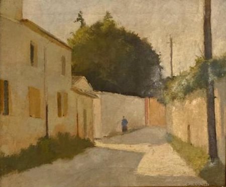 Franco Gentilini “Vecchia strada” 1930