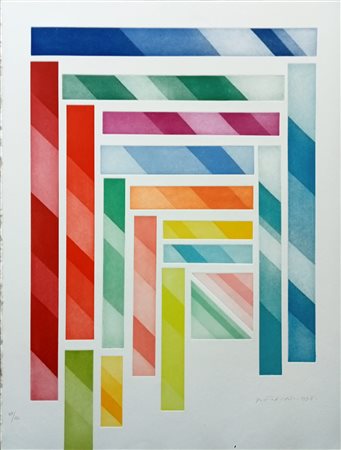 Piero Dorazio “La Grecia-Europa unita” 1997