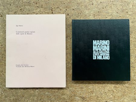 MARINO MARINI - Lotto unico di 2 cataloghi