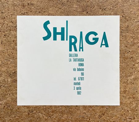 GALLERIA LA TARTARUGA, ROMA (KAZUO SHIRAGA) - Shiraga, 1962