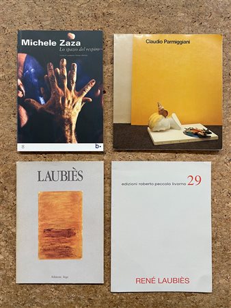 ARTE DEL DOPOGUERRA (PARMIGGIANI, ZAZA, LAUBIÈS) - Lotto unico di 4 cataloghi