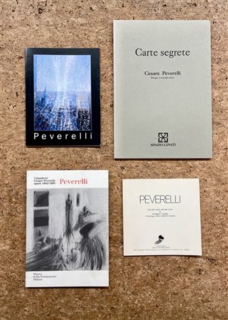 CESARE PEVERELLI - Lotto unico di 4 cataloghi:
