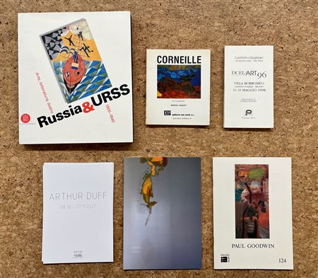 ARTE INTERNAZIONALE DEL XX SECOLO - Lotto unico di 6 cataloghi