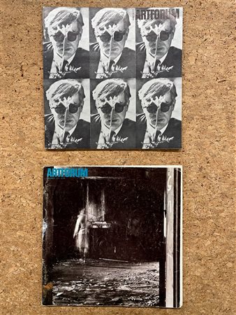 RIVISTA ARTFORUM -  Lotto unico composto da 2 riviste