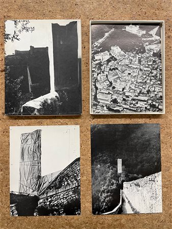 CHRISTO - Packed Tower Spoleto, Italy, 1970