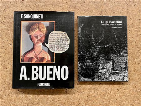 ANTONIO BUENO E LUIGI BARTOLINI - Lotto unico di 2 cataloghi