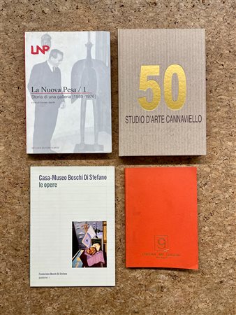 GALLERIE E RACCOLTE D'ARTE MODERNA - Lotto unico di 4 cataloghi