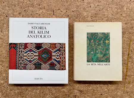 SETA NELL'ARTE E KILIM ANATOLICO - Lotto unico di 2 cataloghi