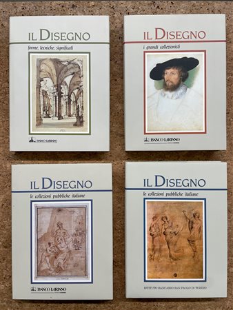 PITTURA MURALE E DISEGNO ITALIANO - Lotto unico di 4 cataloghi