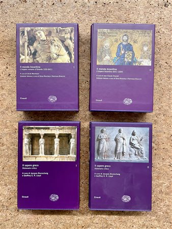IL MONDO BIZANTINO E IL SAPERE GRECO - Lotto unico di 4 volumi tratti dalle omonime collane