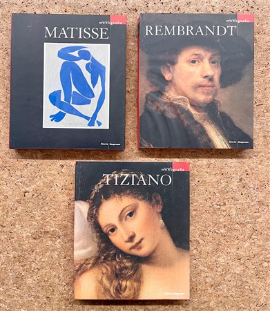 COLLANA 'GRANDI MONOGRAFIE' - Lotto unico di 3 volumi dell'omonima collana