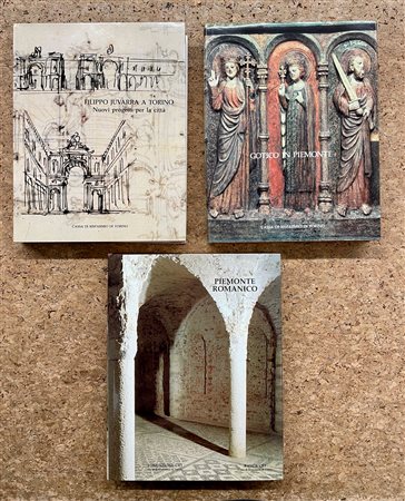 ARTE IN PIEMONTE - Lotto unico di 3 cataloghi