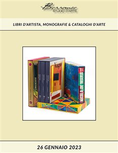ASTA N.146 - LIBRI D'ARTISTA, MONOGRAFIE & CATALOGHI D'ARTE