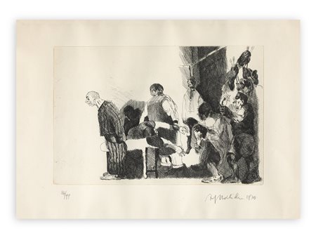 ALFRED HRDLICKA (1928-2009) - Senza Titolo, 1970