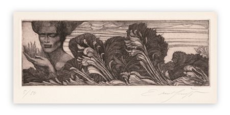 ERNST FUCHS (1930-2015) - Vasenfries, 1976