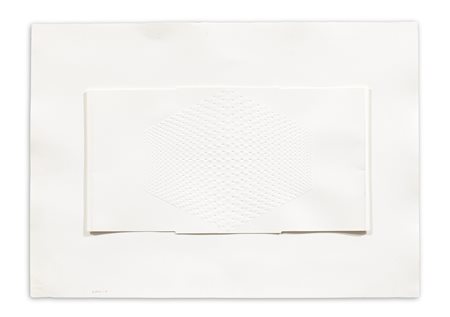 ENRICO CASTELLANI (1930-2017) - Superficie bianca, 1971