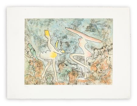 ROBERTO SEBASTIAN MATTA (1911-2002) - Viens Voir, 1969
