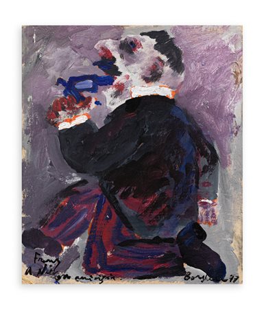 FRANZ BORGHESE (1941-2005) - Senza Titolo, 1977