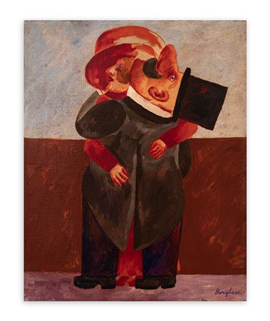 FRANZ BORGHESE (1941-2005) - Senza Titolo
